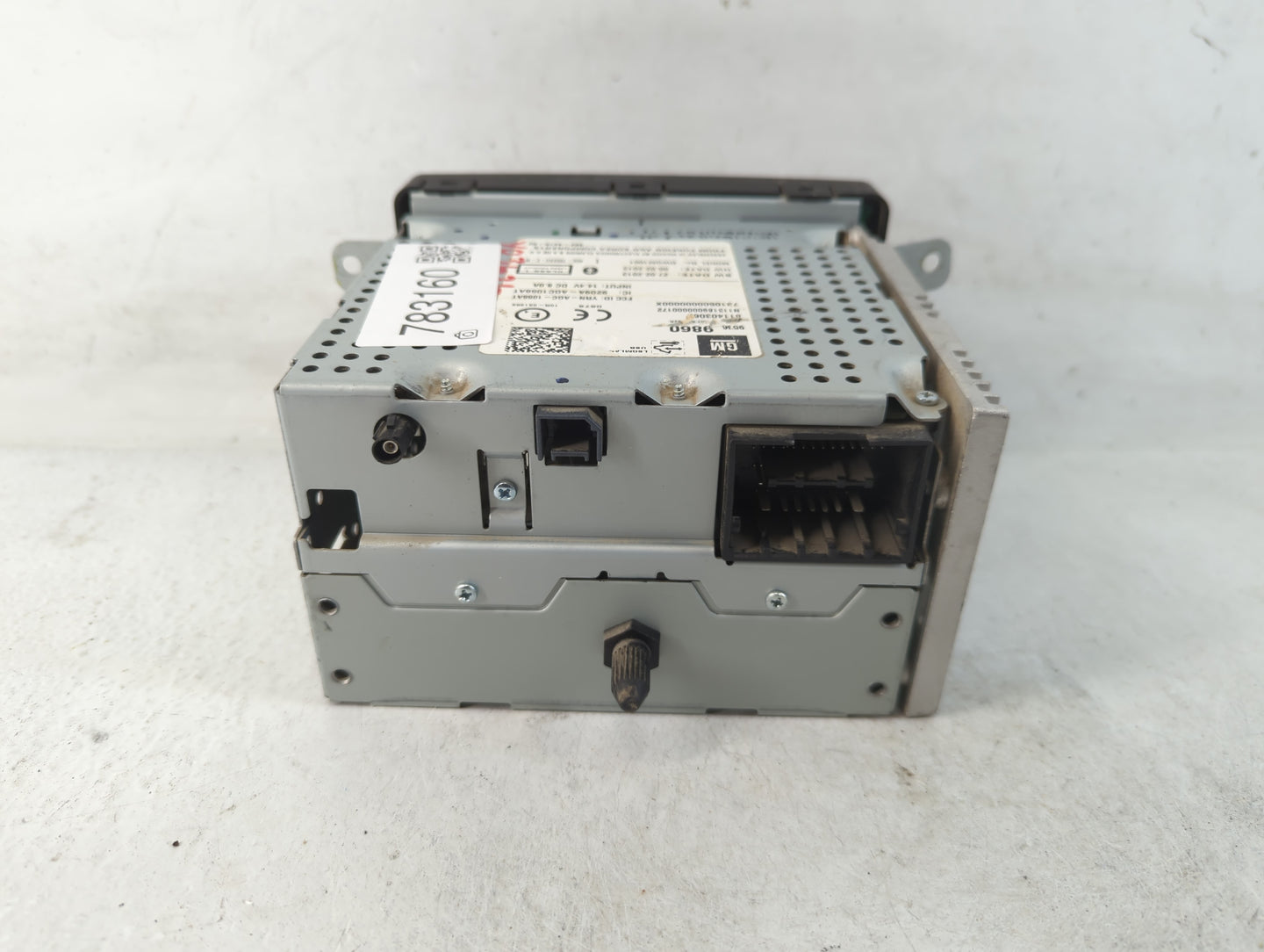 2014 Chevrolet Trax Radio AM FM Cd Player Receiver Replacement P/N:95369860 Fits OEM Used Auto Parts - Oemusedautoparts1.com