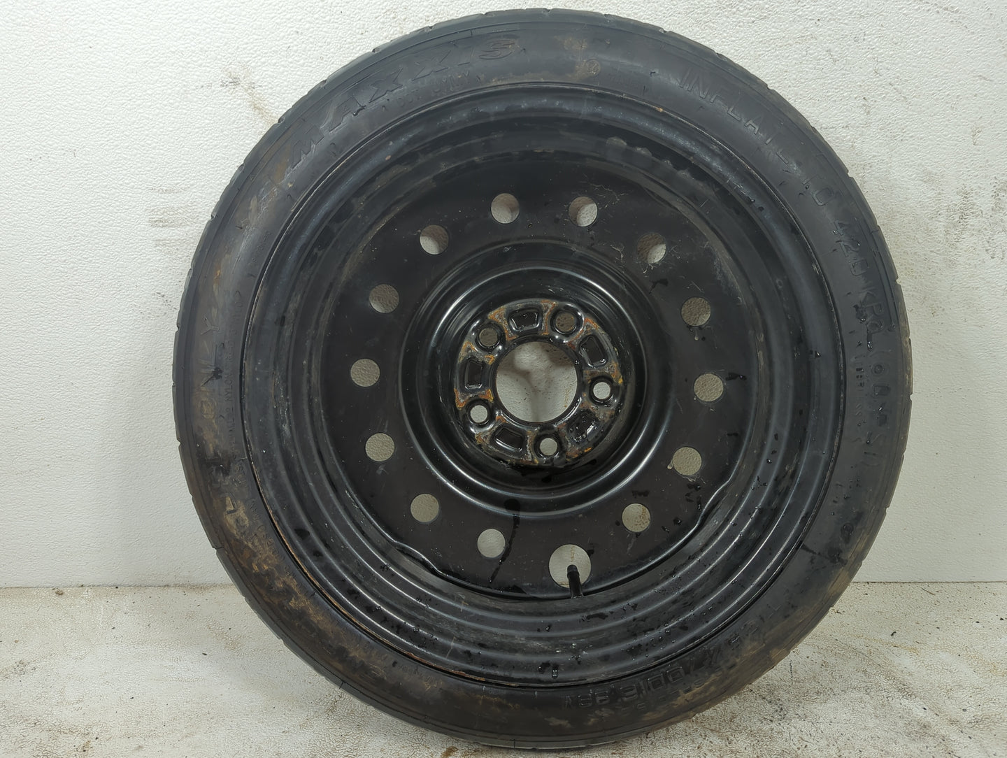 2014 Chevrolet Impala (80 & Up) Impala Spare Donut Tire Wheel Rim Oem - Oemusedautoparts1.com