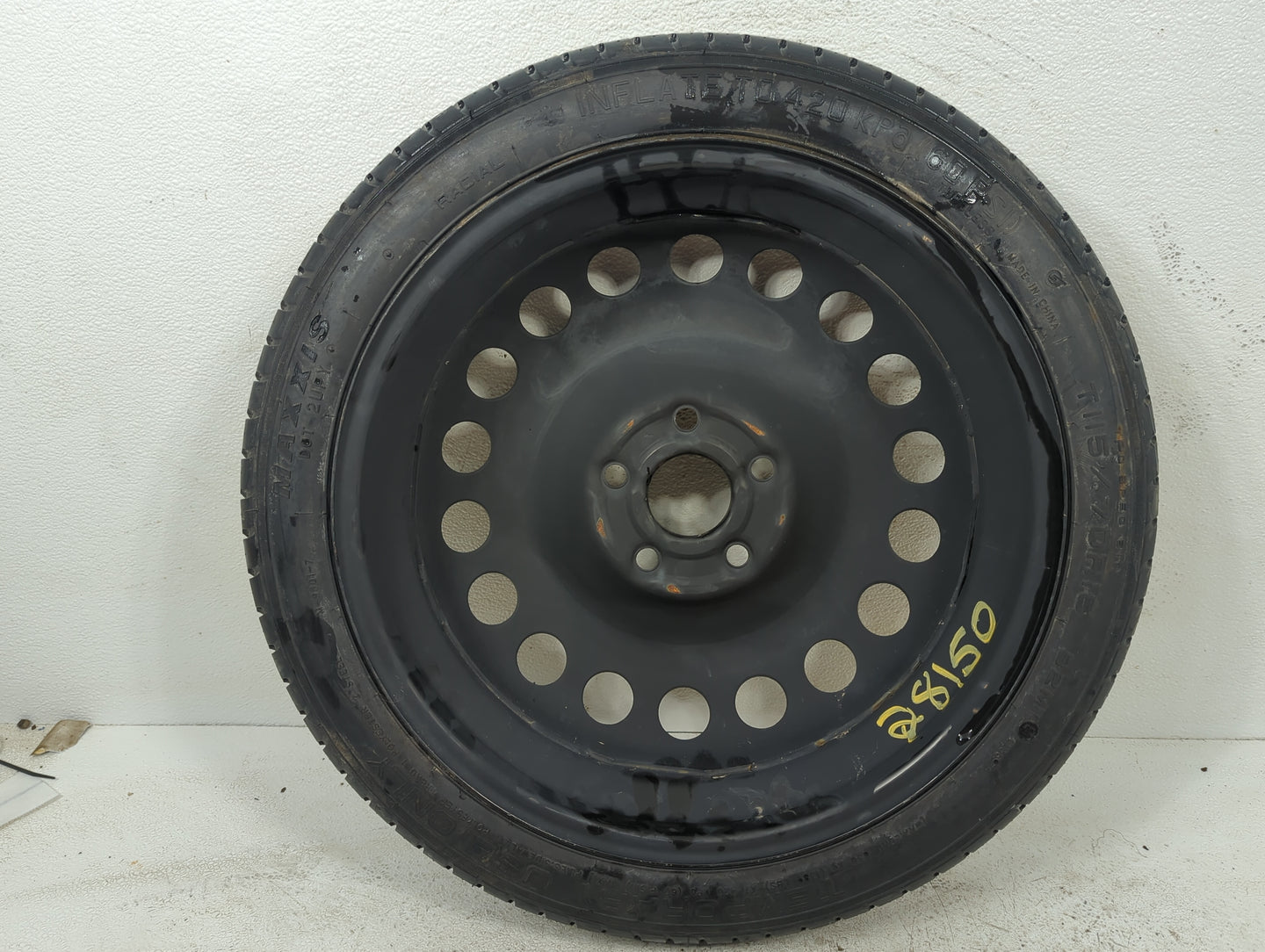 2014 Chevrolet Sonic Sonic Spare Donut Tire Wheel Rim Oem - Oemusedautoparts1.com