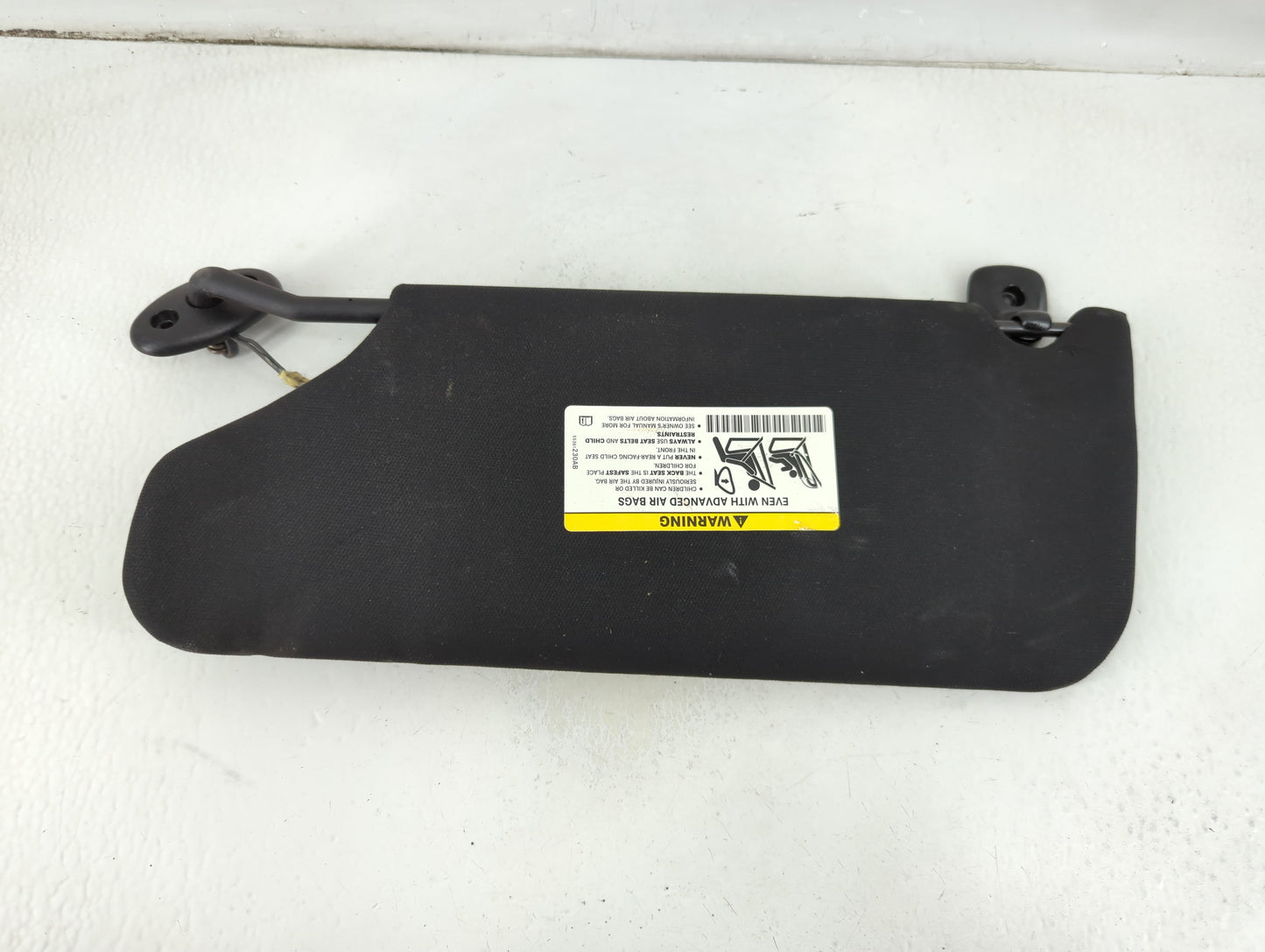 2011-2014 Chrysler 200 Sun Visor Shade Replacement Passenger Right Mirror Fits Fits 2011 2012 2013 2014 OEM Used Auto Parts 