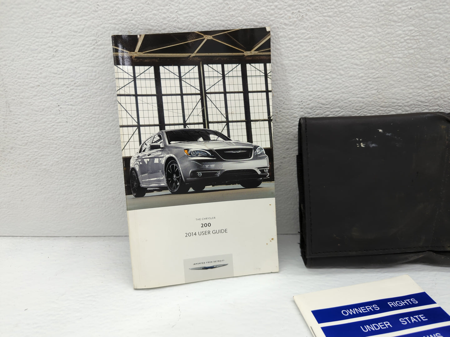 2014 Chrysler 200 Owners Manual Book Guide OEM Used Auto Parts - Oemusedautoparts1.com