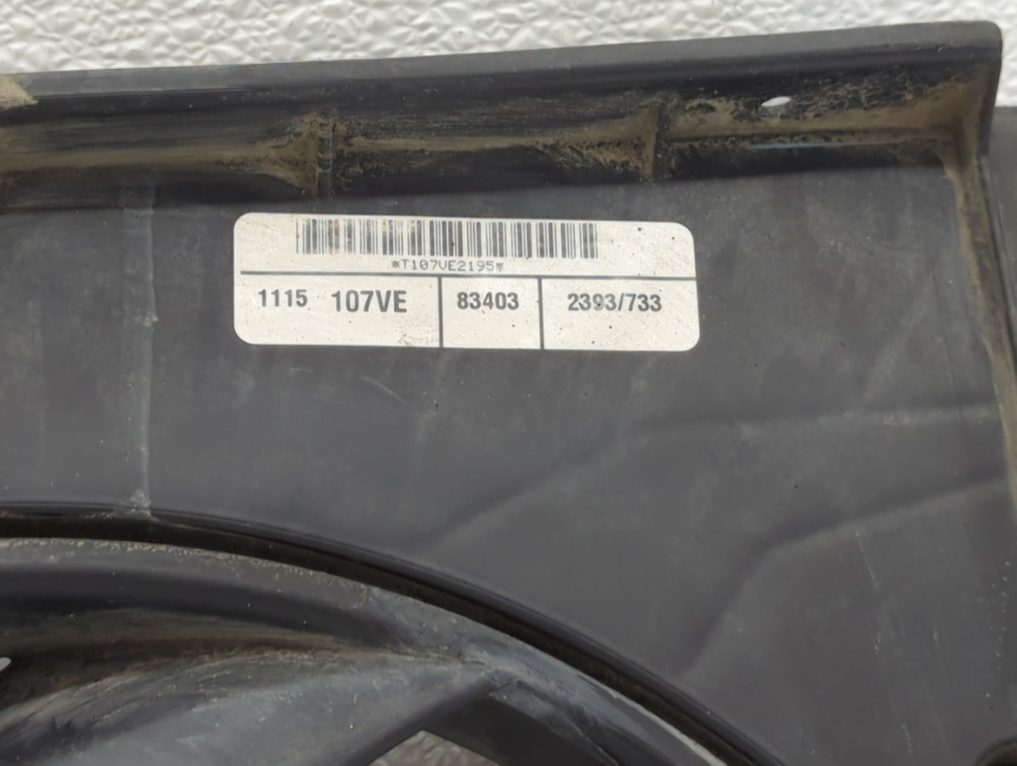 2014 Chrysler 200 Electric Radiator Cooling Fan Motor Assembly - Oemusedautoparts1.com