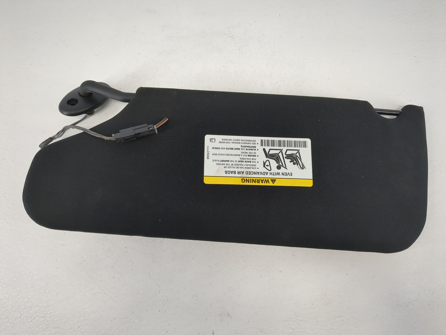 2011-2014 Chrysler 200 Sun Visor Shade Replacement Passenger Right Mirror Fits Fits 2011 2012 2013 2014 OEM Used Auto Parts 