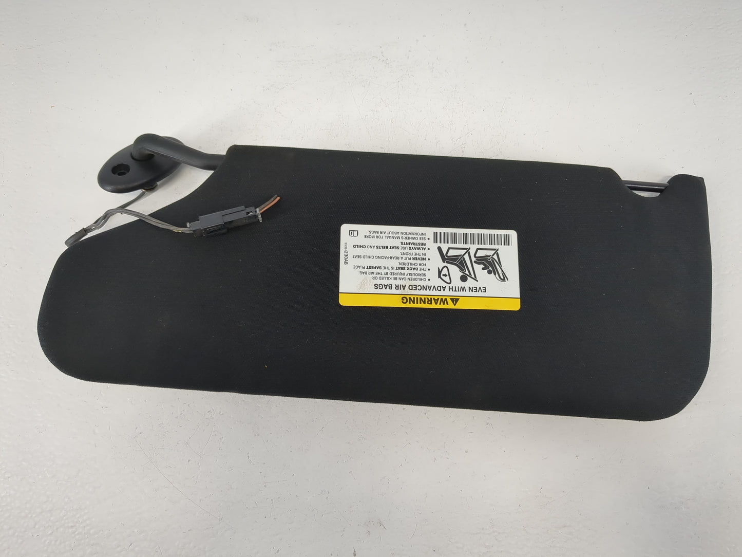 2011-2014 Chrysler 200 Sun Visor Shade Replacement Passenger Right Mirror Fits Fits 2011 2012 2013 2014 OEM Used Auto Parts 
