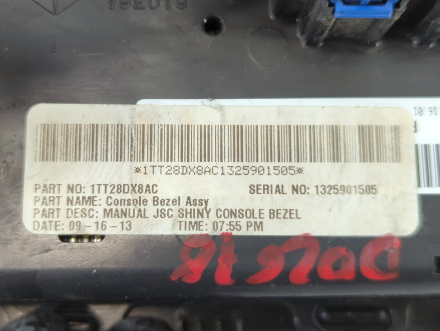 2011-2014 Chrysler 200 Climate Control Module Temperature AC/Heater Replacement P/N:1TT28DX8AC Fits Fits 2011 2012 2013 2014