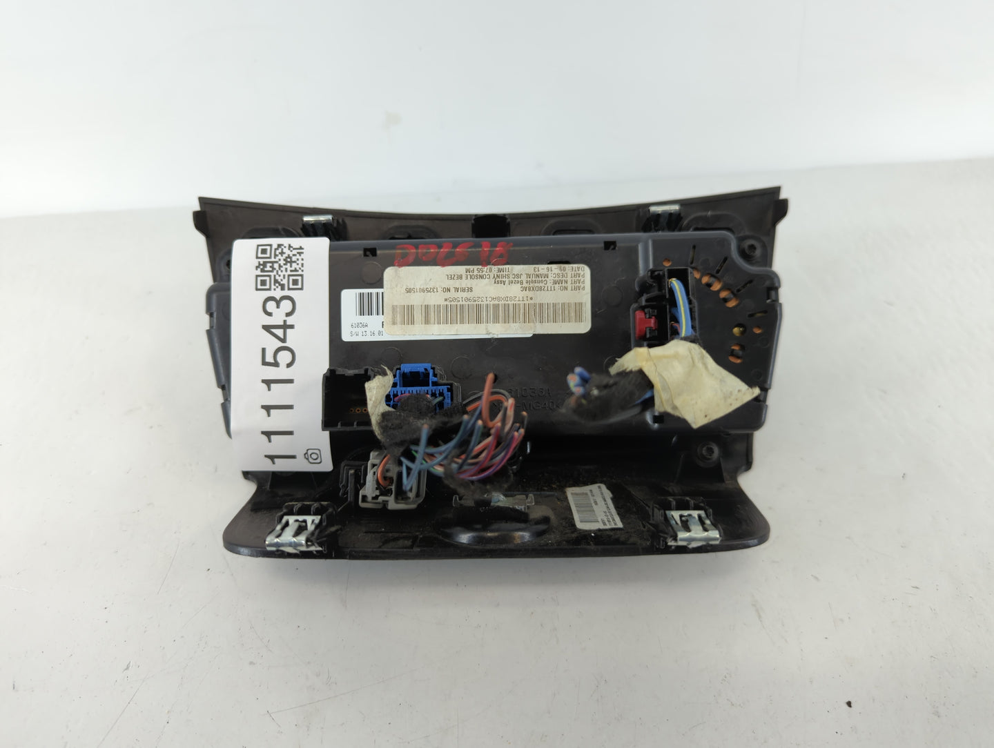 2011-2014 Chrysler 200 Climate Control Module Temperature AC/Heater Replacement P/N:1TT28DX8AC Fits Fits 2011 2012 2013 2014