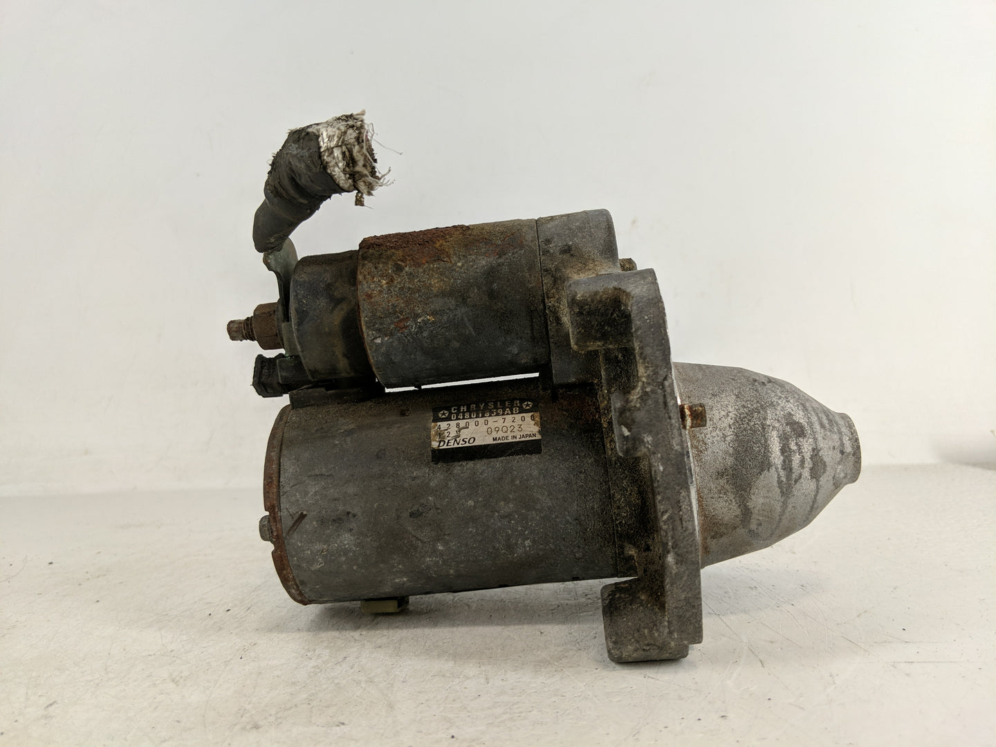 2011-2014 Chrysler 200 Car Starter Motor Solenoid OEM P/N:428000-720012 Fits Fits 2011 2012 2013 2014 OEM Used Auto Parts - 