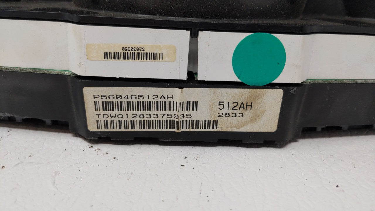 2011-2014 Chrysler 200 Instrument Cluster Speedometer Gauges P/N:P56046514AC P56046514AE Fits Fits 2011 2012 2013 2014 OEM U