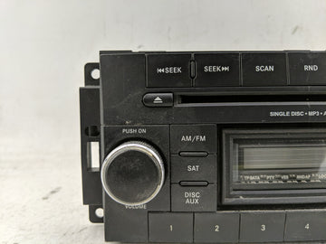 2014 Chrysler 200 Radio AM FM Cd Player Receiver Replacement P/N:P05091163AC Fits OEM Used Auto Parts