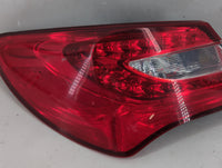 2014 Chrysler 200 Tail Light Assembly Driver Left OEM P/N:05182524AE Fits OEM Used Auto Parts - Oemusedautoparts1.com