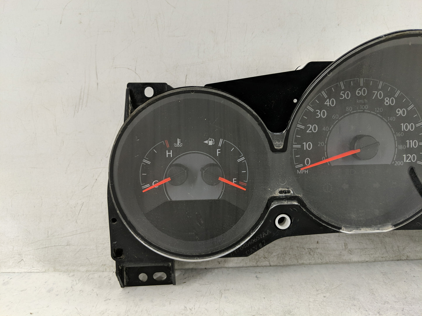 2014 Chrysler 200 Instrument Cluster Speedometer Gauges Fits Fits 2006 2007 OEM Used Auto Parts - Oemusedautoparts1.com