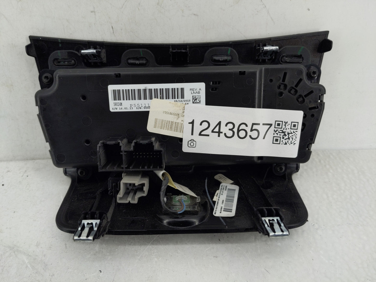2011-2014 Chrysler 200 Climate Control Module Temperature AC/Heater Replacement Fits Fits 2008 2009 2010 2011 2012 2013 2014