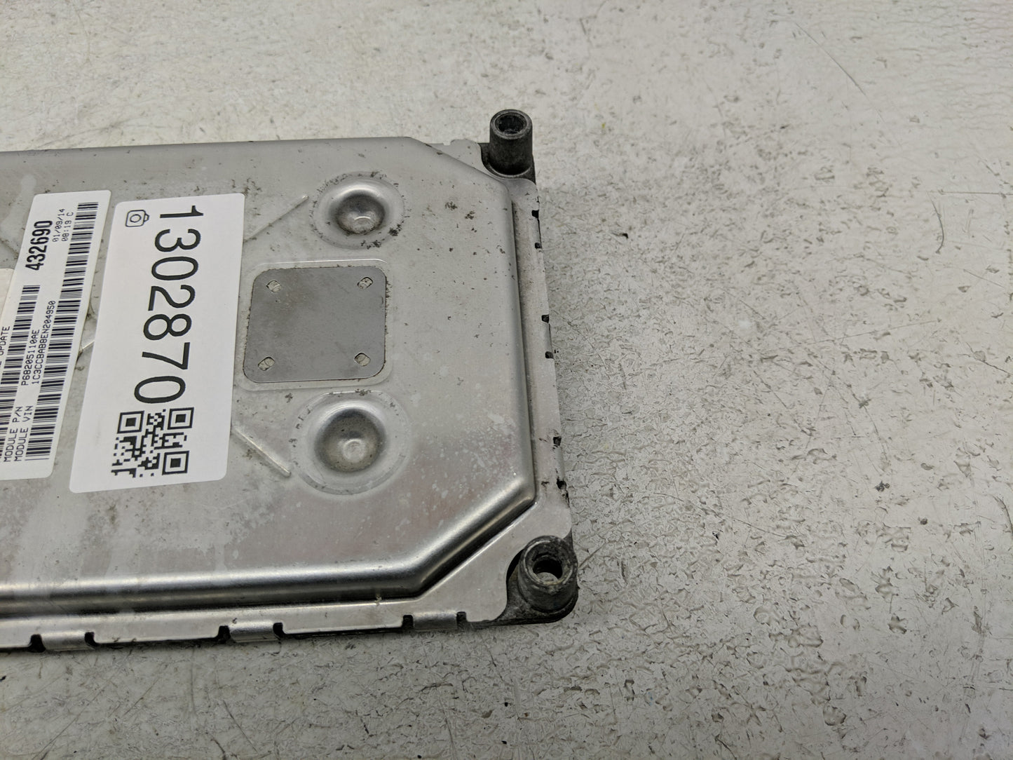 2014 Chrysler 200 PCM Engine Control Computer ECU ECM PCU OEM P/N:P05150860AA Fits OEM Used Auto Parts - Oemusedautoparts1.c