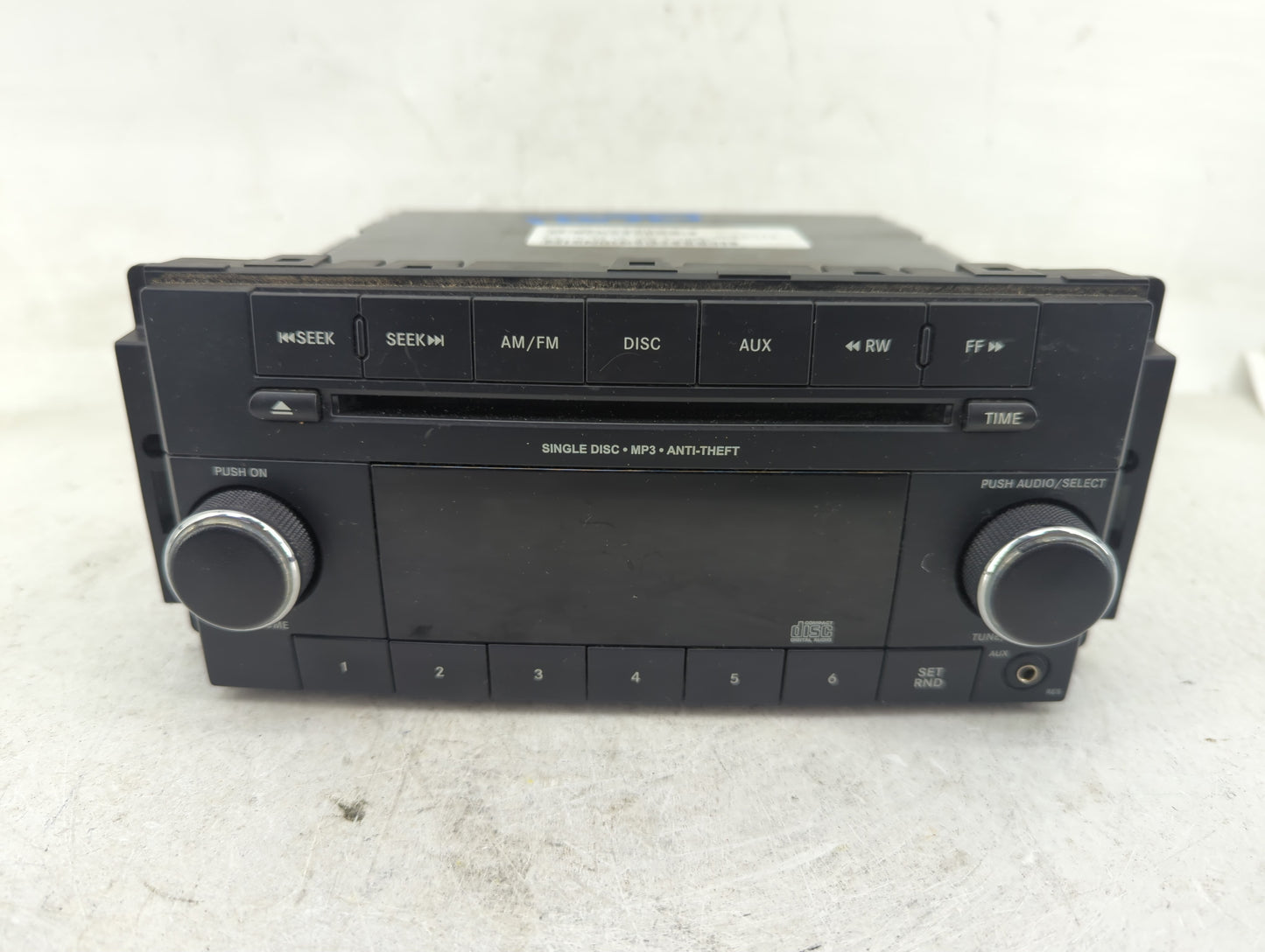 2012-2014 Chrysler 200 Radio AM FM Cd Player Receiver Replacement P/N:05091195AC Fits Fits 2012 2013 2014 2015 2016 2017 OEM