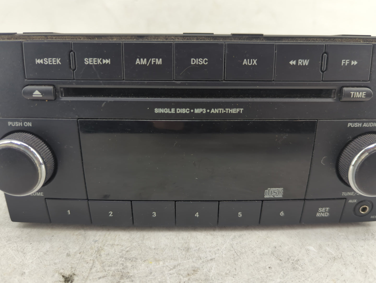 2012-2014 Chrysler 200 Radio AM FM Cd Player Receiver Replacement P/N:05091195AC Fits Fits 2012 2013 2014 2015 2016 2017 OEM