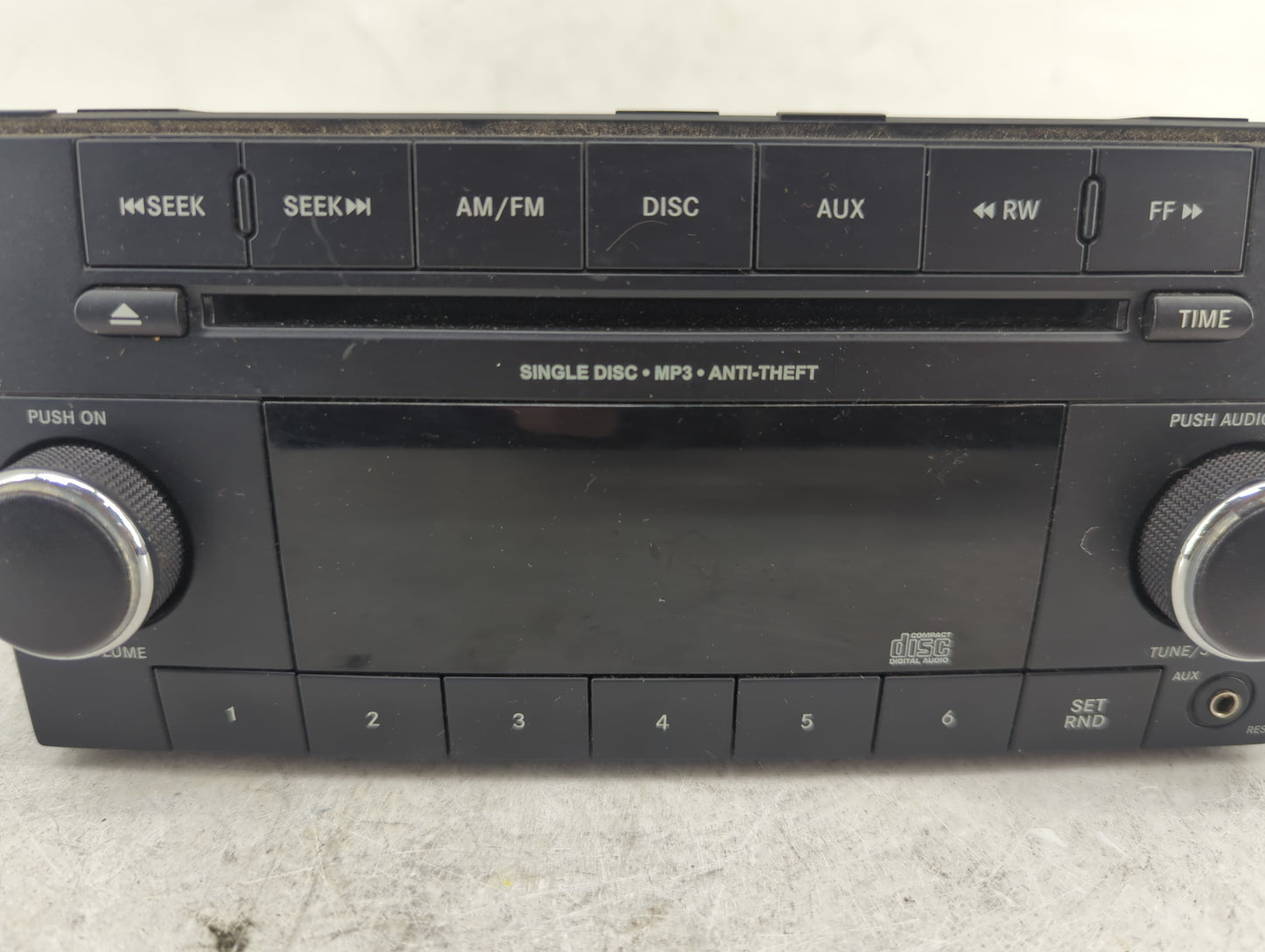 2012-2014 Chrysler 200 Radio AM FM Cd Player Receiver Replacement P/N:05091195AC Fits Fits 2012 2013 2014 2015 2016 2017 OEM