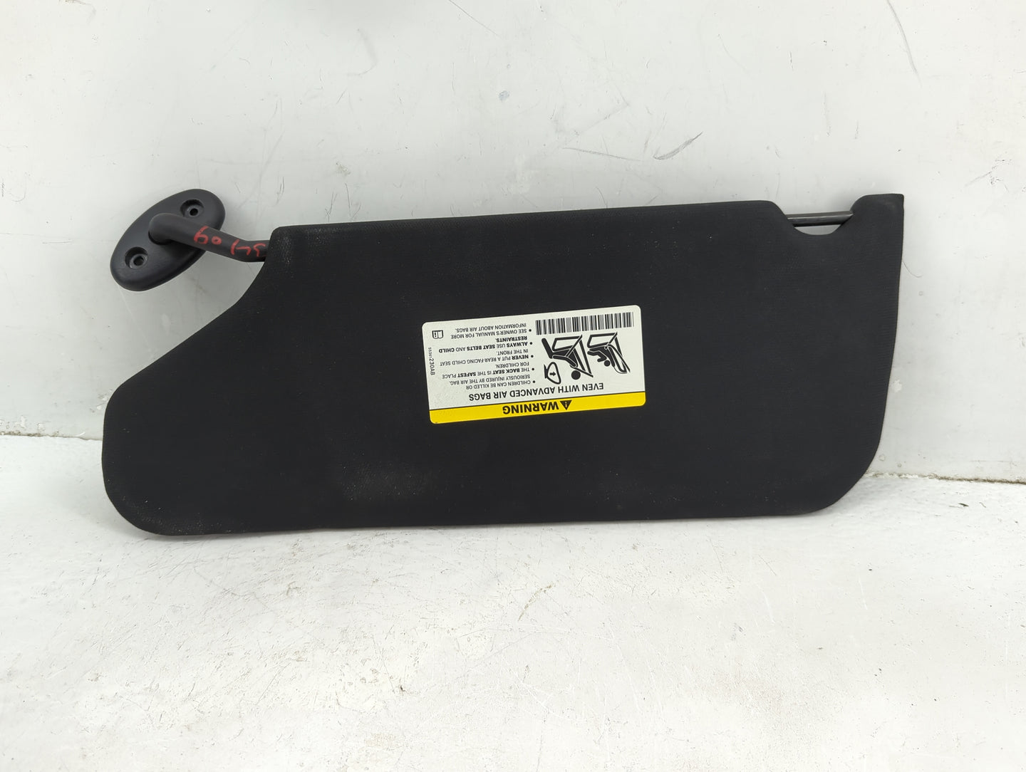 2011-2014 Chrysler 200 Sun Visor Shade Replacement Passenger Right Mirror Fits Fits 2011 2012 2013 2014 OEM Used Auto Parts 