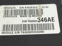 2011-2014 Chrysler 200 Fusebox Fuse Box Relay Module Tipm P04692346ae - Oemusedautoparts1.com