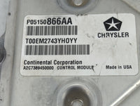 2014 Chrysler 200 PCM Engine Control Computer ECU ECM PCU OEM P/N:P05150866AA P68205113AE, A2C7389450000 Fits OEM Used Auto 