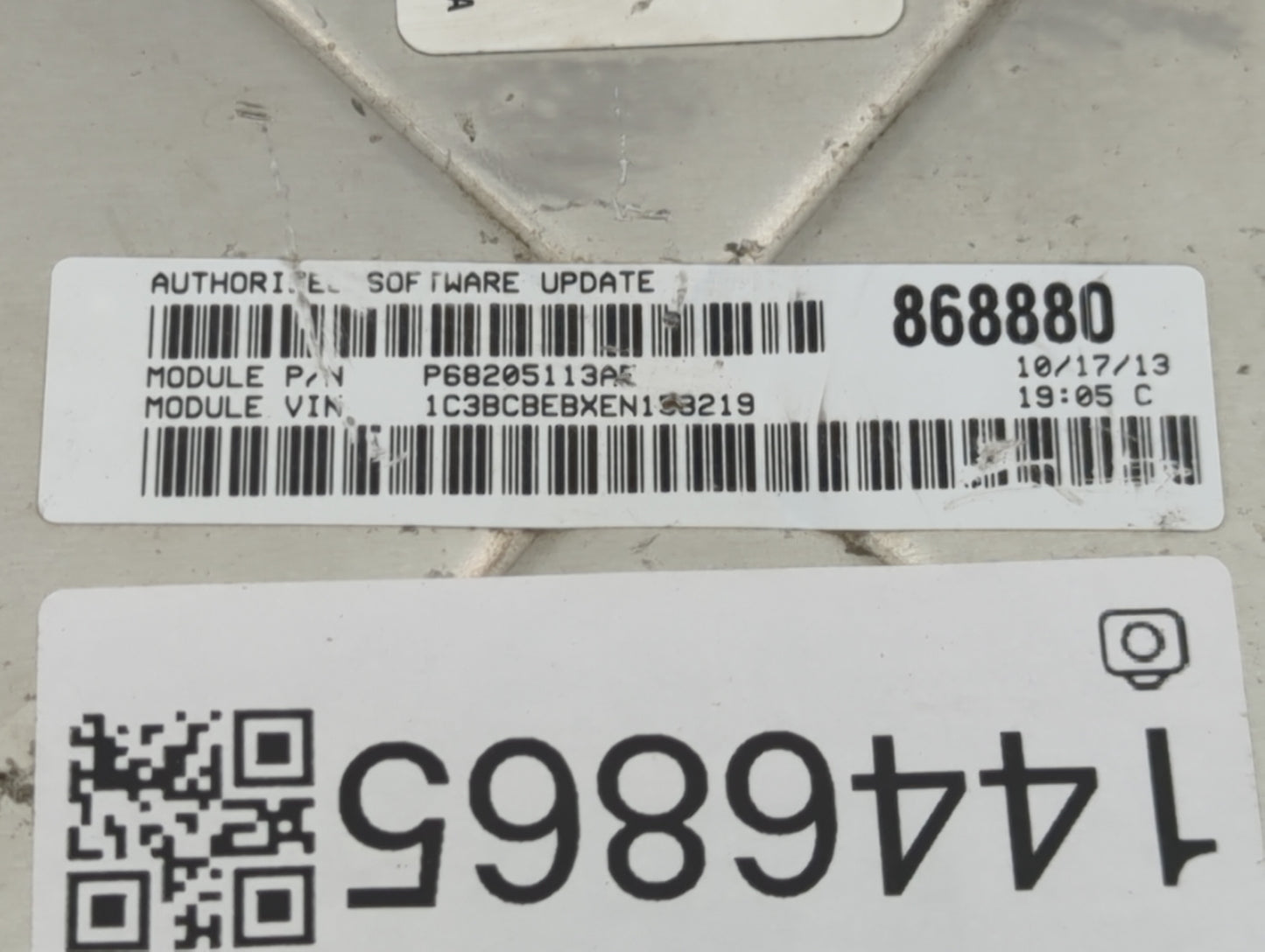 2014 Chrysler 200 PCM Engine Control Computer ECU ECM PCU OEM P/N:P05150866AA P68205113AE, A2C7389450000 Fits OEM Used Auto 