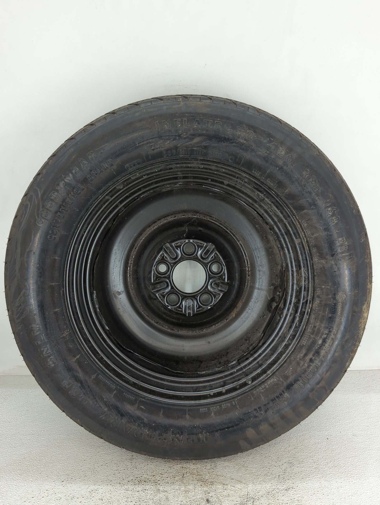 2011-2014 Chrysler 200 Spare Donut Tire Wheel Rim Oem 1461746 - Oemusedautoparts1.com