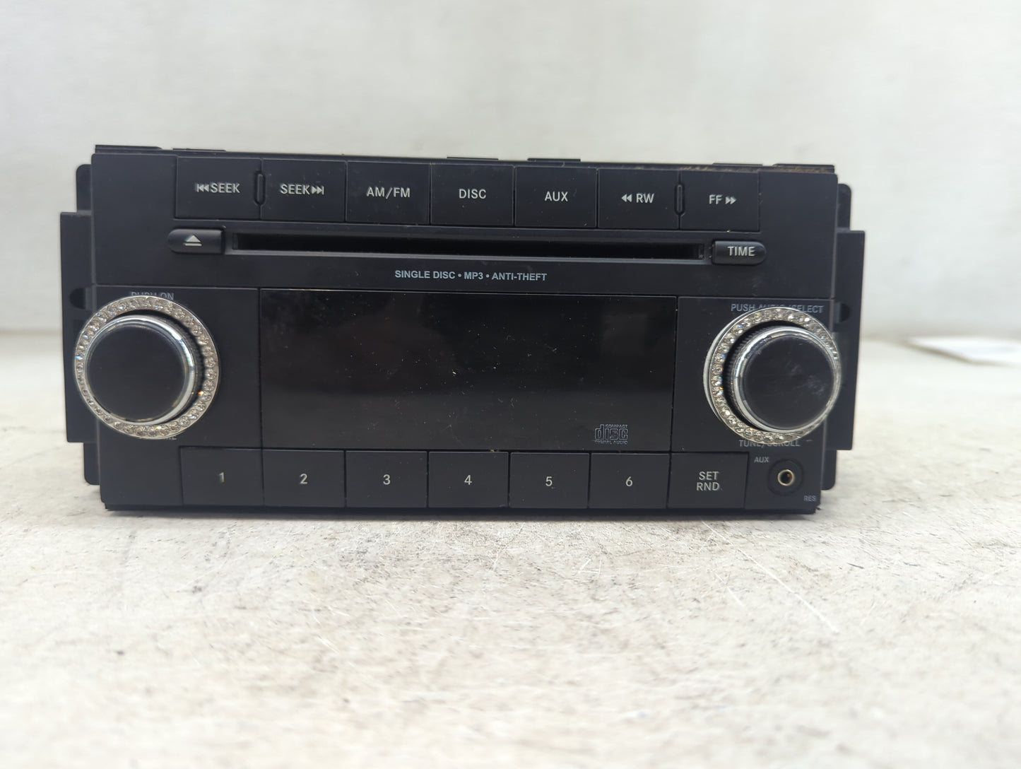 2013-2014 Chrysler 200 Radio AM FM Cd Player Receiver Replacement P/N:P05091195AC SPNP05091195AC Fits Fits 2013 2014 OEM Use