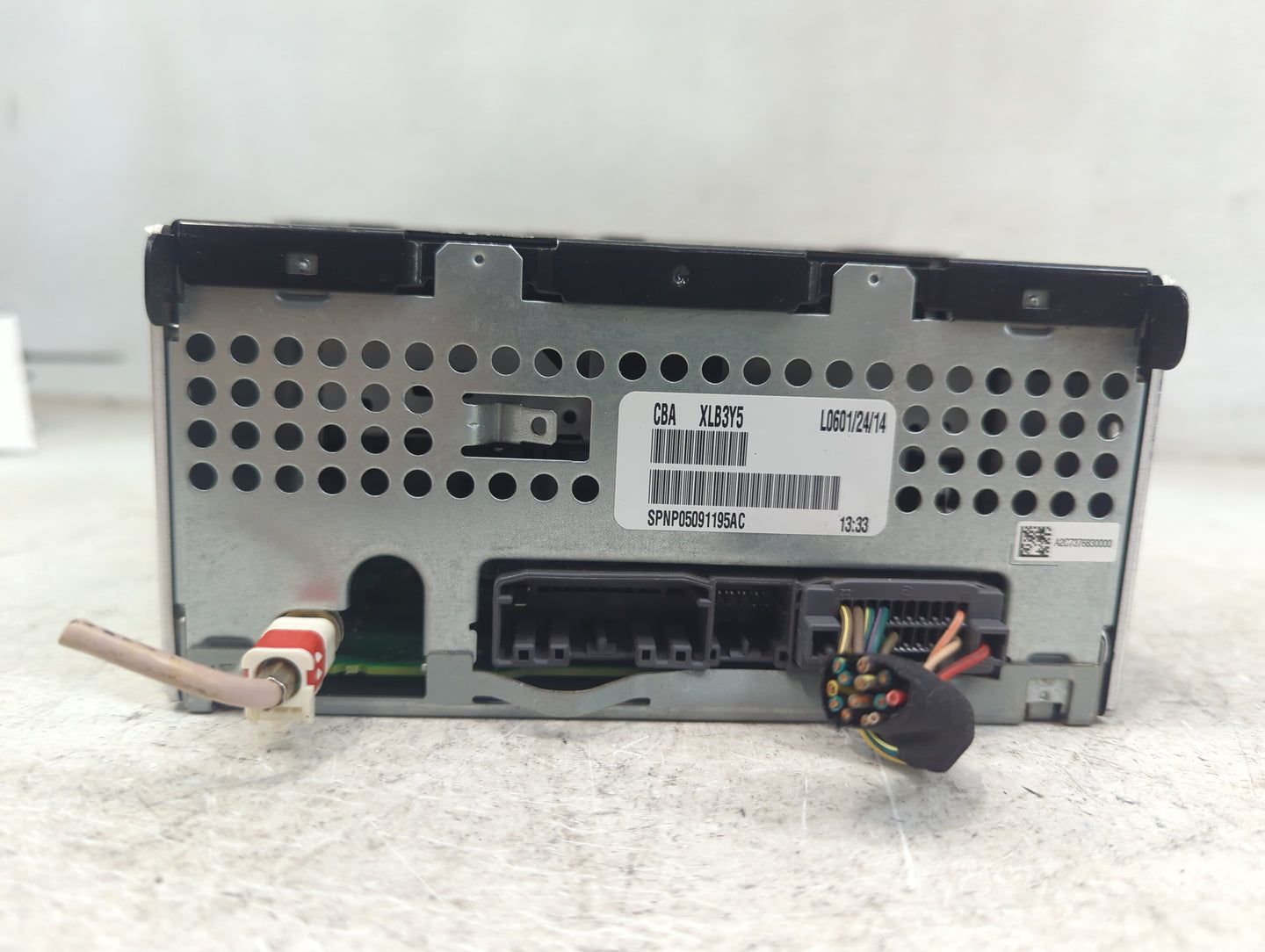 2013-2014 Chrysler 200 Radio AM FM Cd Player Receiver Replacement P/N:P05091195AC SPNP05091195AC Fits Fits 2013 2014 OEM Use