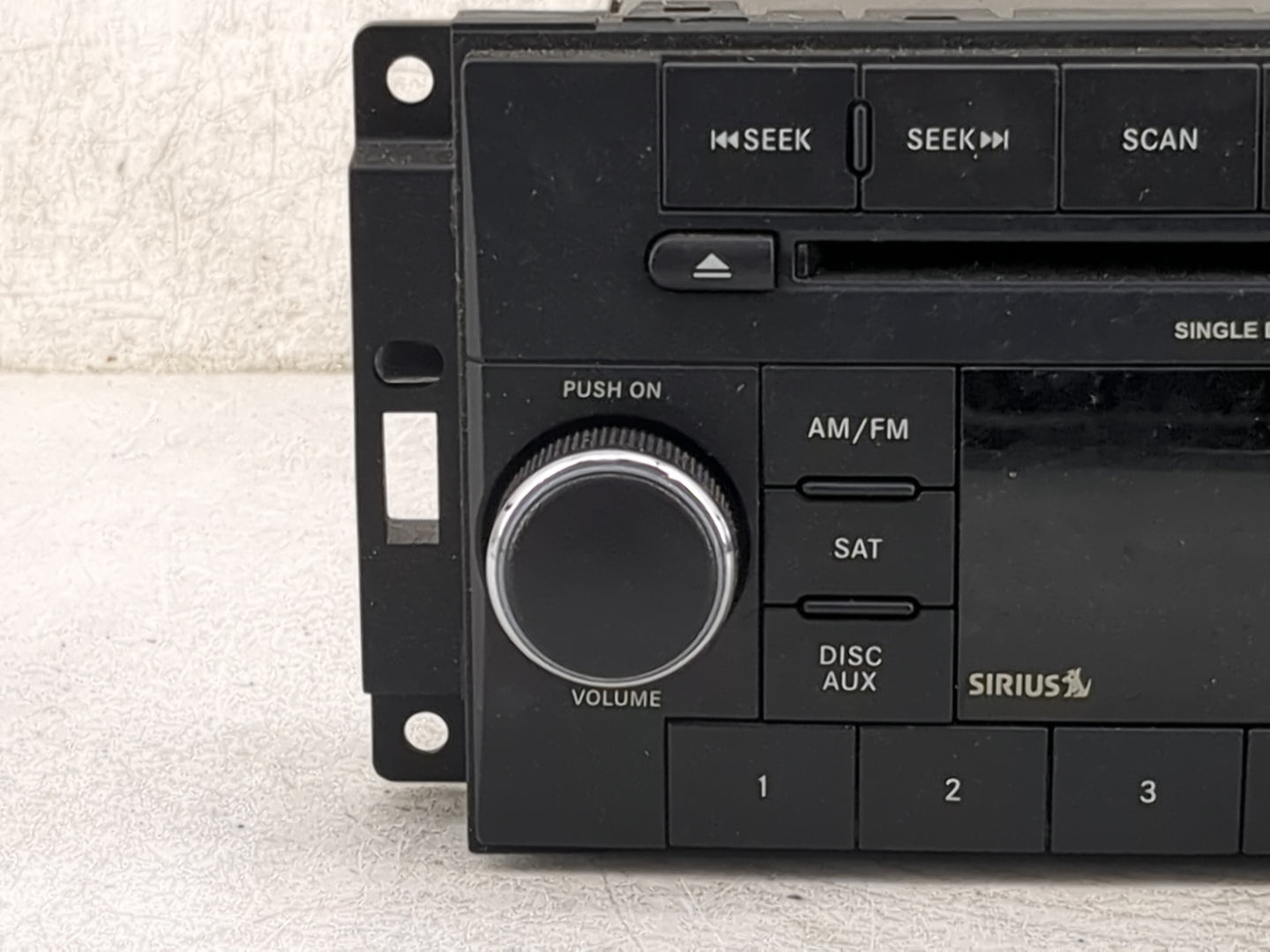 2013-2014 Chrysler 200 Radio AM FM Cd Player Receiver Replacement P/N:P05091163AC P0509116EAC Fits Fits 2013 2014 OEM Used A