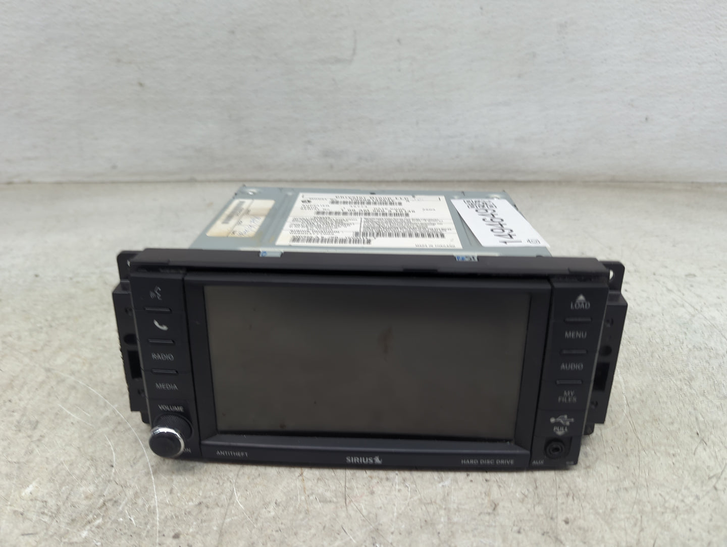 2012-2014 Chrysler 200 Radio AM FM Cd Player Receiver Replacement P/N:P05091336AE Fits Fits 2012 2013 2014 2015 2016 2017 OE