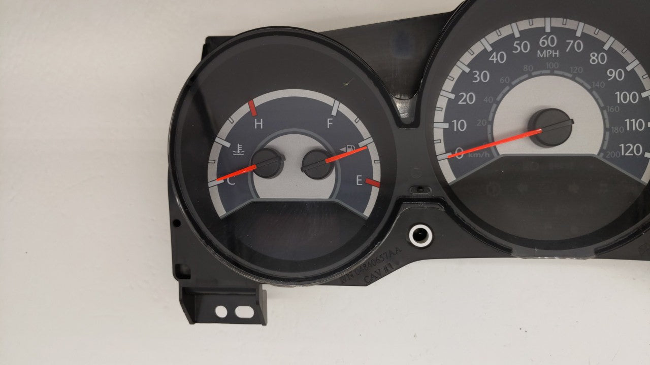 2011-2014 Chrysler 200 Instrument Cluster Speedometer Gauges P/N:P56046514AE P56046512AH Fits Fits 2011 2012 2013 2014 OEM U