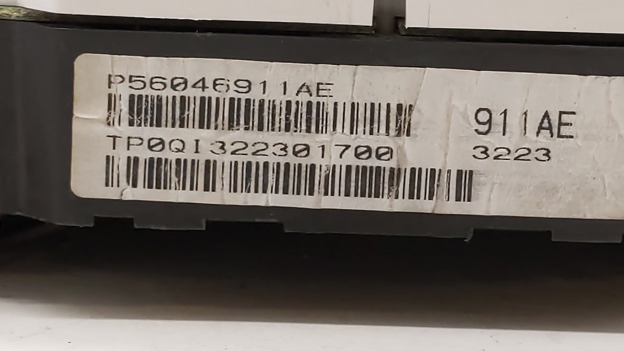 2011-2014 Chrysler 200 Instrument Cluster Speedometer Gauges P/N:P56046514AE P56046512AH Fits Fits 2011 2012 2013 2014 OEM U
