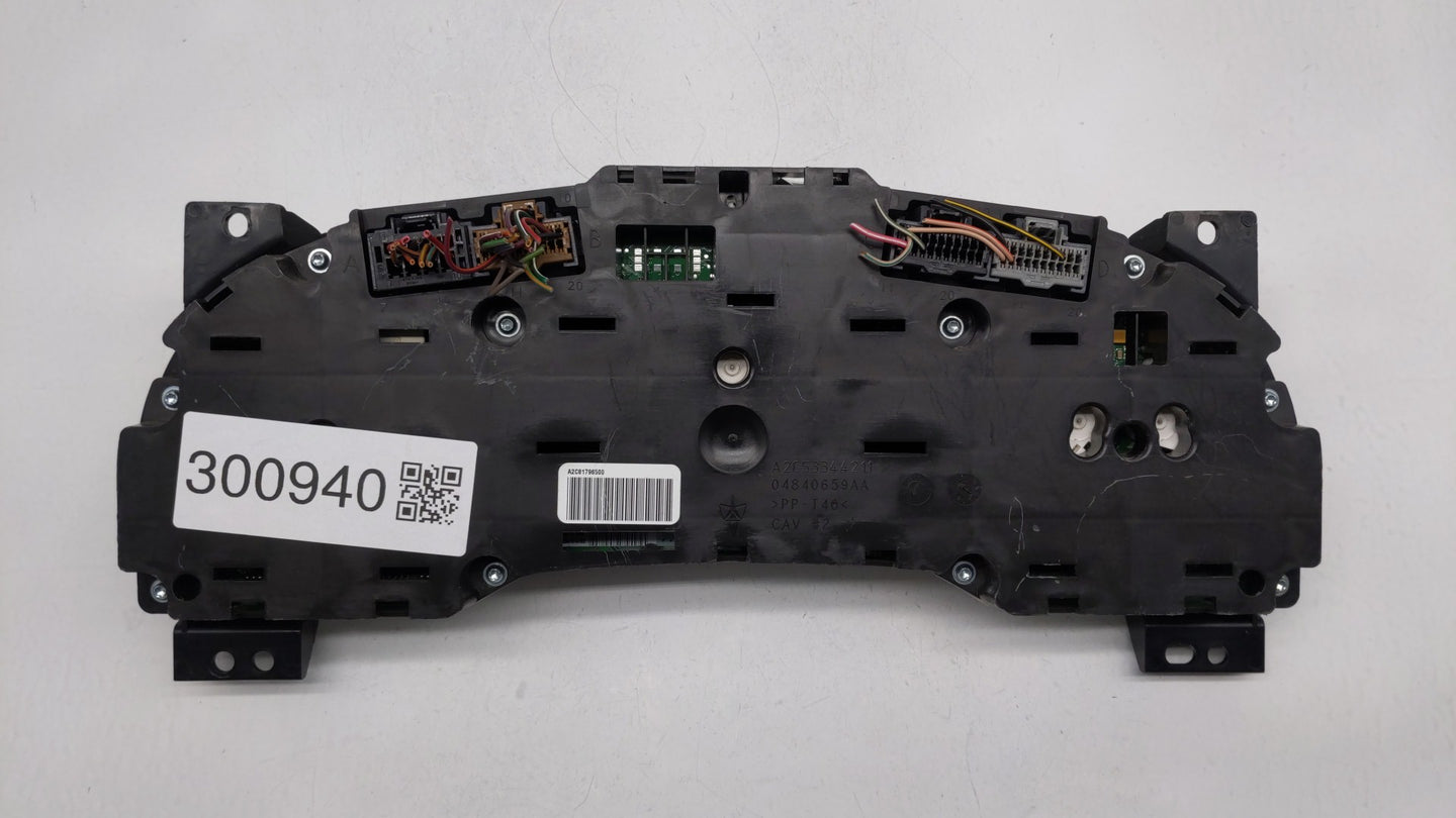 2011-2014 Chrysler 200 Instrument Cluster Speedometer Gauges P/N:P56046514AE P56046911AC, 0484659AA Fits Fits 2011 2012 2013