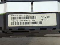 2011-2014 Chrysler 200 Instrument Cluster Speedometer Gauges P/N:P56046512AH P56046514AE Fits Fits 2011 2012 2013 2014 OEM U