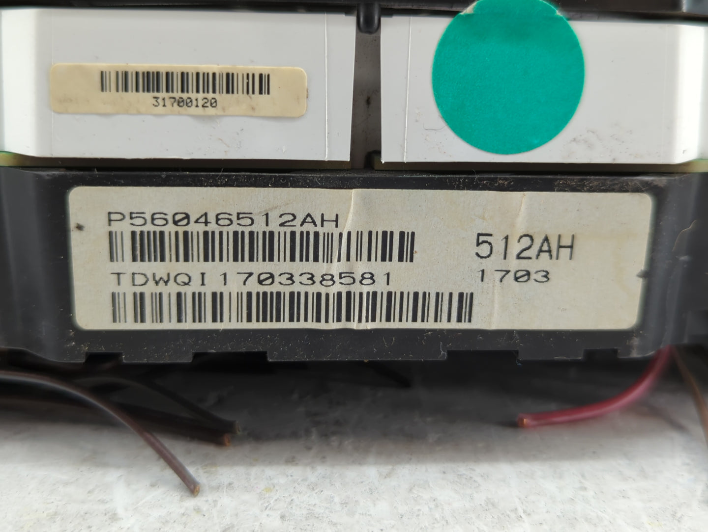 2011-2014 Chrysler 200 Instrument Cluster Speedometer Gauges P/N:P56046512AH Fits Fits 2011 2012 2013 2014 OEM Used Auto Par