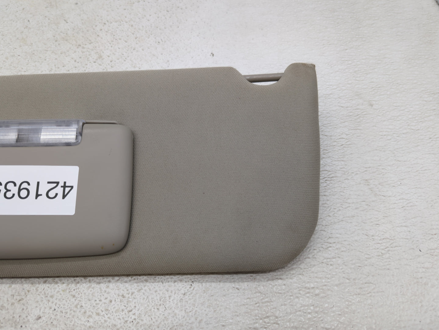 2011-2014 Chrysler 200 Sun Visor Shade Replacement Driver Left Mirror Fits Fits 2011 2012 2013 2014 OEM Used Auto Parts - Oe