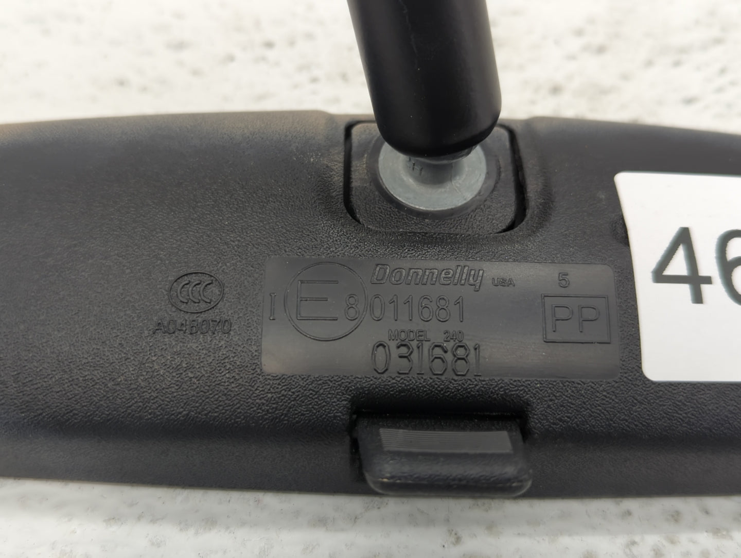 2014 Chrysler 200 Interior Rear View Mirror Replacement OEM P/N:031681 E8011681 Fits OEM Used Auto Parts - Oemusedautoparts1