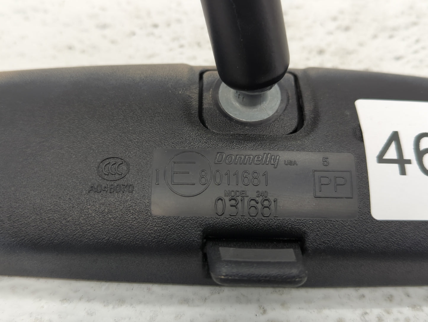 2014 Chrysler 200 Interior Rear View Mirror Replacement OEM P/N:031681 E8011681 Fits OEM Used Auto Parts - Oemusedautoparts1