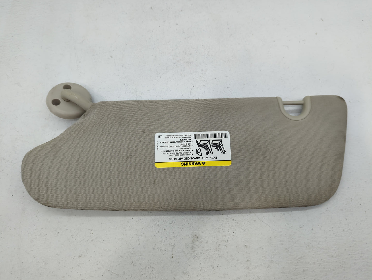 2011-2014 Chrysler 200 Sun Visor Shade Replacement Passenger Right Mirror Fits Fits 2011 2012 2013 2014 OEM Used Auto Parts 