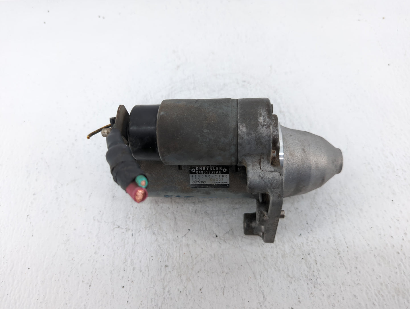 2011-2014 Chrysler 200 Car Starter Motor Solenoid OEM P/N:428000-7200 04801839AB Fits Fits 2011 2012 2013 2014 OEM Used Auto