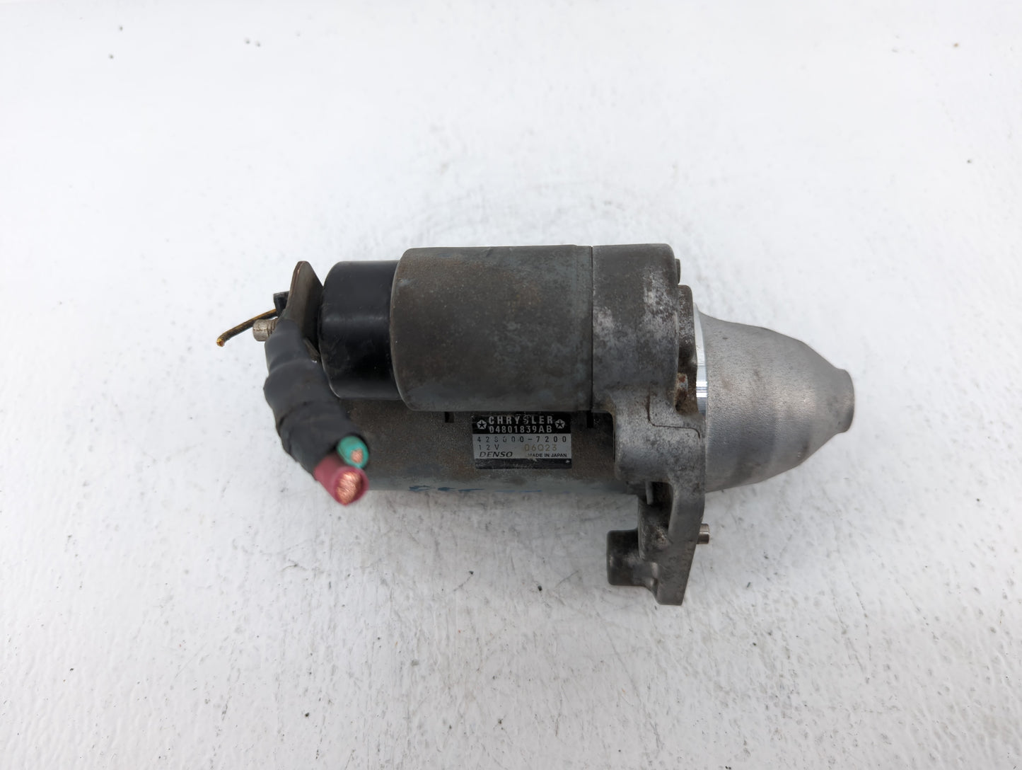 2011-2014 Chrysler 200 Car Starter Motor Solenoid OEM P/N:428000-7200 04801839AB Fits Fits 2011 2012 2013 2014 OEM Used Auto