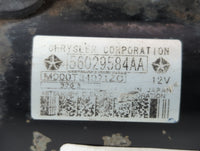 2014 Chrysler 200 Car Starter Motor Solenoid OEM P/N:56029584AA Fits OEM Used Auto Parts - Oemusedautoparts1.com
