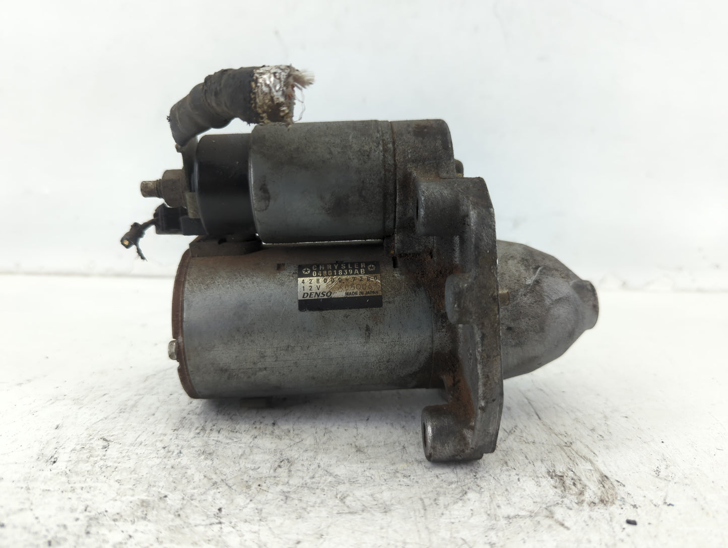 2011-2014 Chrysler 200 Car Starter Motor Solenoid OEM P/N:428000-7200 04801839AB Fits Fits 2011 2012 2013 2014 OEM Used Auto