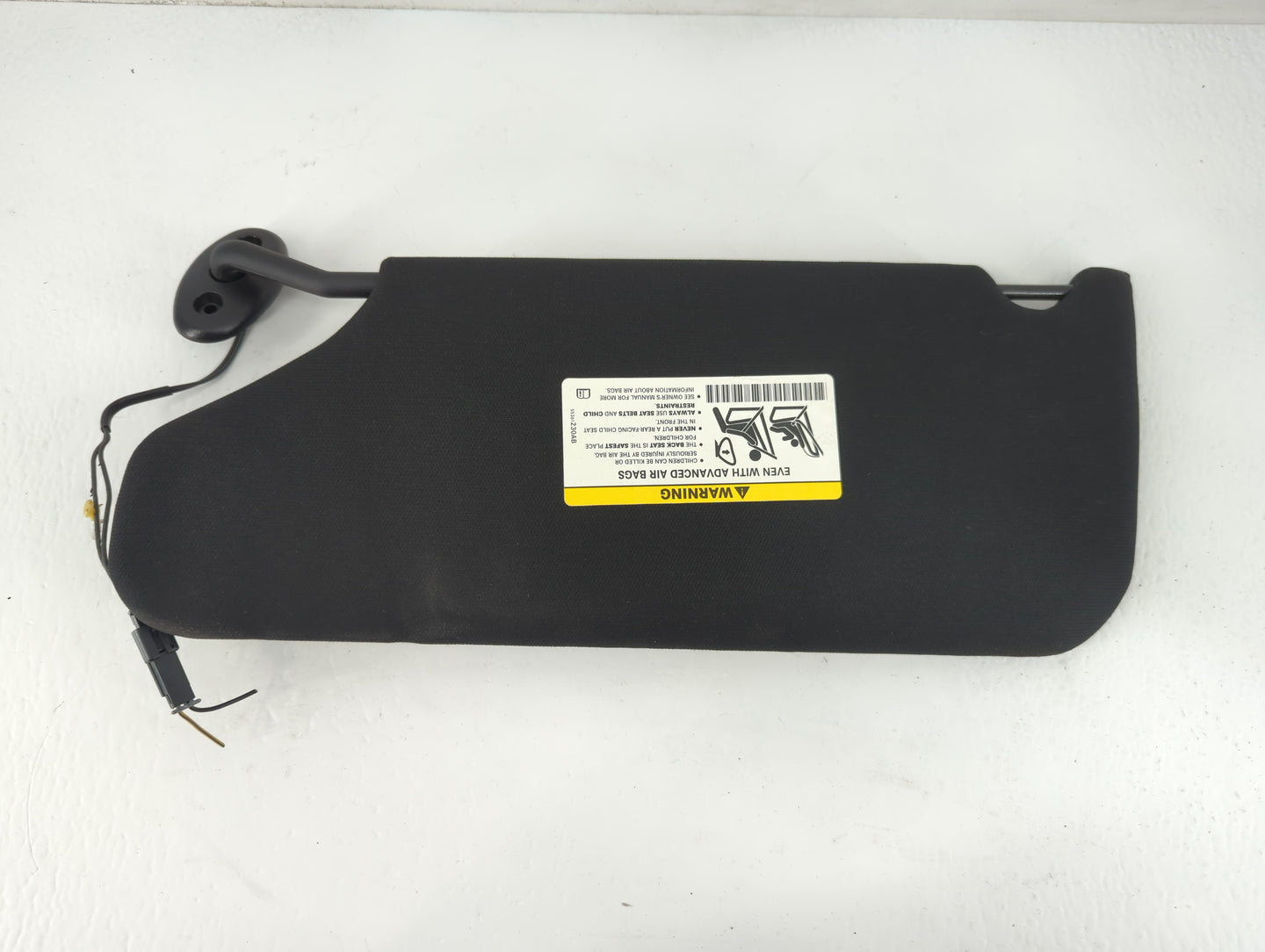 2011-2014 Chrysler 200 Sun Visor Shade Replacement Passenger Right Mirror Fits Fits 2011 2012 2013 2014 OEM Used Auto Parts 