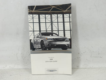 2014 Chrysler 200 Owners Manual Book Guide P/N:14C41-926-AA OEM Used Auto Parts - Oemusedautoparts1.com