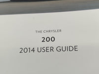 2014 Chrysler 200 Owners Manual Book Guide P/N:14C41-926-AA OEM Used Auto Parts - Oemusedautoparts1.com