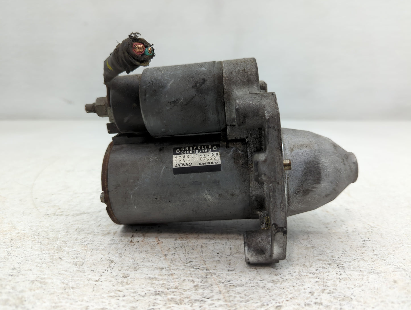 2011-2014 Chrysler 200 Car Starter Motor Solenoid OEM P/N:428000-7200 Fits Fits 2011 2012 2013 2014 OEM Used Auto Parts - Oe