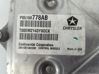 2014 Chrysler 200 PCM Engine Control Computer ECU ECM PCU OEM P/N:P05150778AB Fits OEM Used Auto Parts - Oemusedautoparts1.c