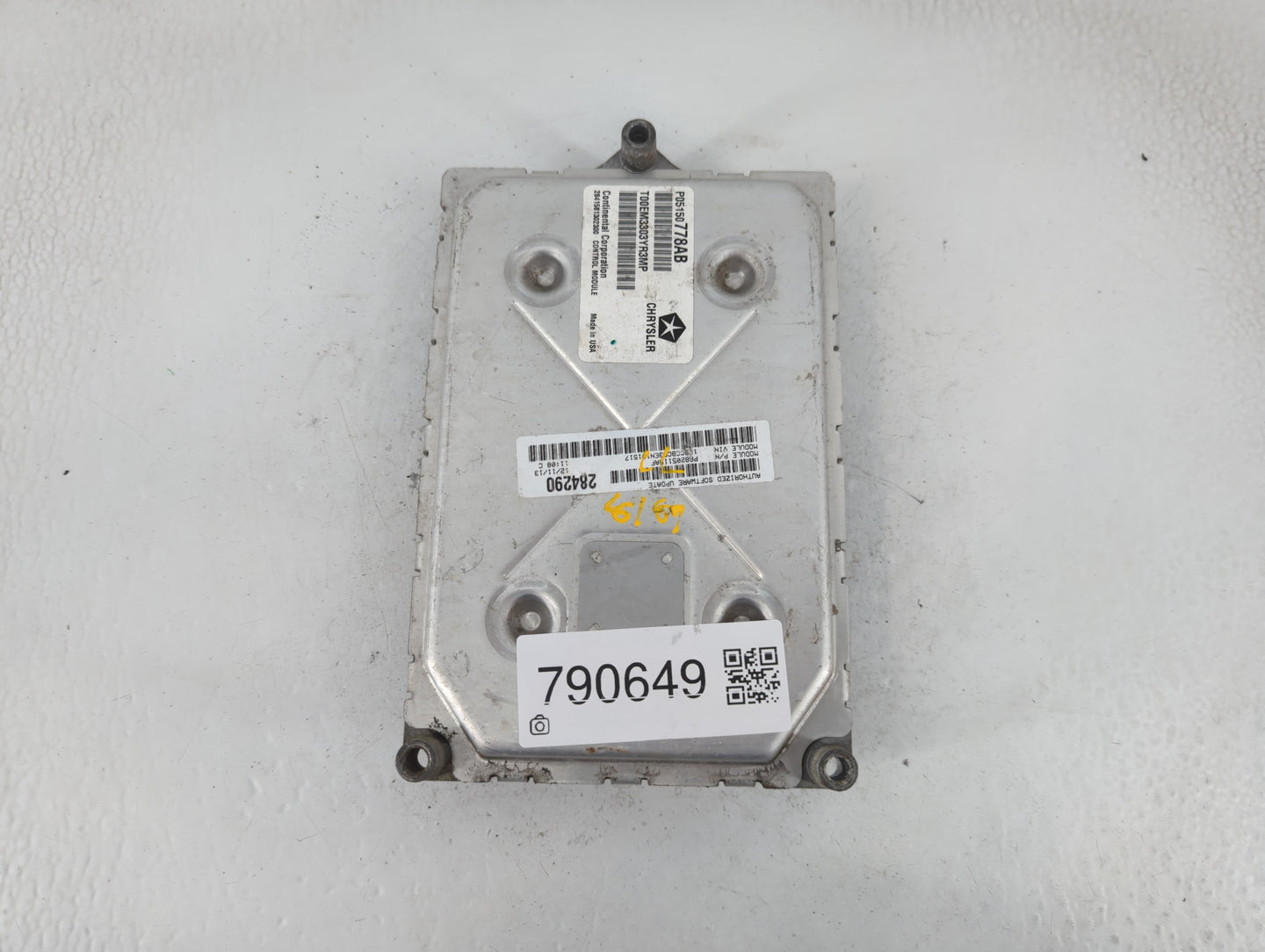 2014 Chrysler 200 PCM Engine Control Computer ECU ECM PCU OEM P/N:P05150778AB Fits OEM Used Auto Parts - Oemusedautoparts1.c