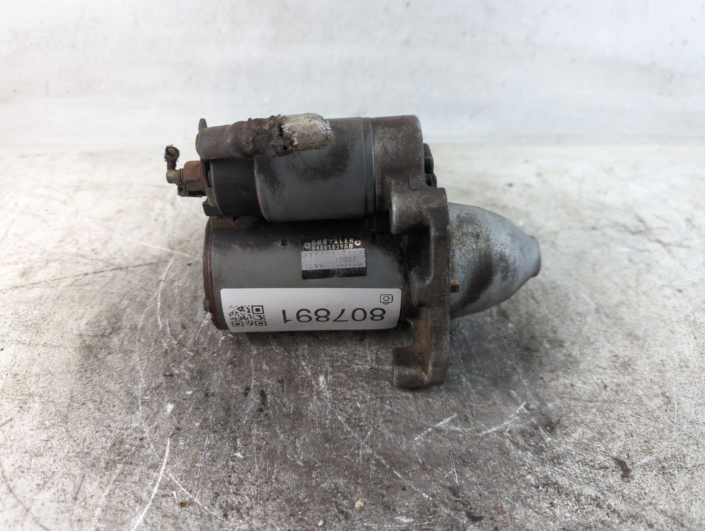 2011-2014 Chrysler 200 Car Starter Motor Solenoid OEM P/N:04801839AB Fits Fits 2011 2012 2013 2014 OEM Used Auto Parts - Oem