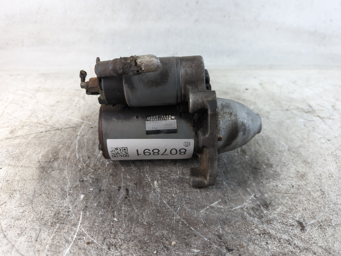 2011-2014 Chrysler 200 Car Starter Motor Solenoid OEM P/N:04801839AB Fits Fits 2011 2012 2013 2014 OEM Used Auto Parts - Oem
